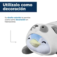 Peluche Sr. Miniso Disfrazado De Panda Felpa 20x20 cm