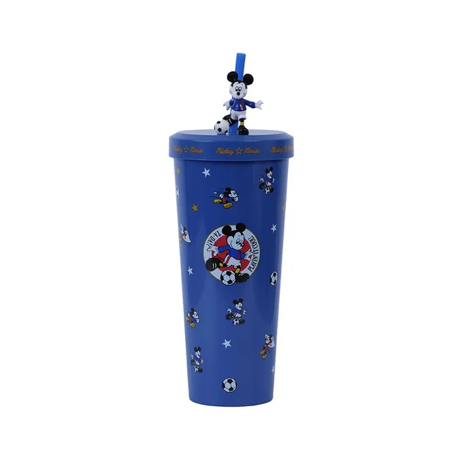 Miniso Vaso Para Cepillo De Dientes Disney Mickey Mouse Plástico Blanco  8x10.5 cm