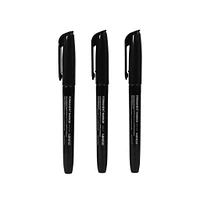 Set Marcadores Negros 2.0 mm, 4.0 mm 3 Piezas