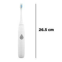 Kit De Cepillo de Dientes Electrónico Blanco 26.5 cm 2 Piezas