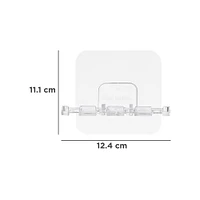 Soporte Para Cepillos Dentales 4 Espacios 12.4X11.1X1.3CM