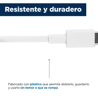 Set Cables De Carga USB A Tipo C Blancos 1 m 2 Piezas