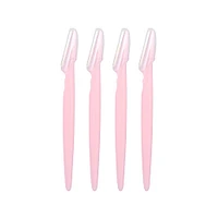 Set De Perfiladores Para Cejas 4 Piezas Rosa 4 Piezas