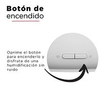 Difusor De Aroma Carga USB Blanco 200 ml