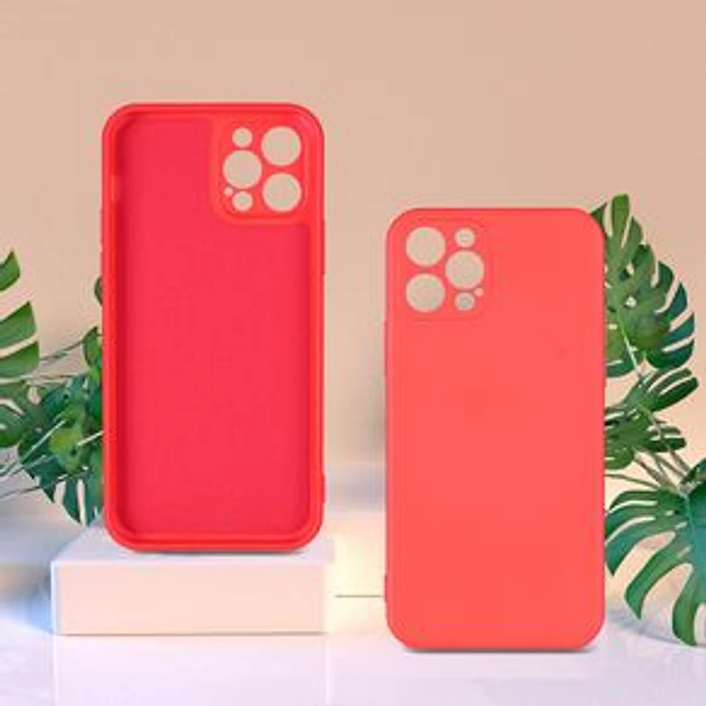 Funda TPU Para Iphone 12 Pro Roja