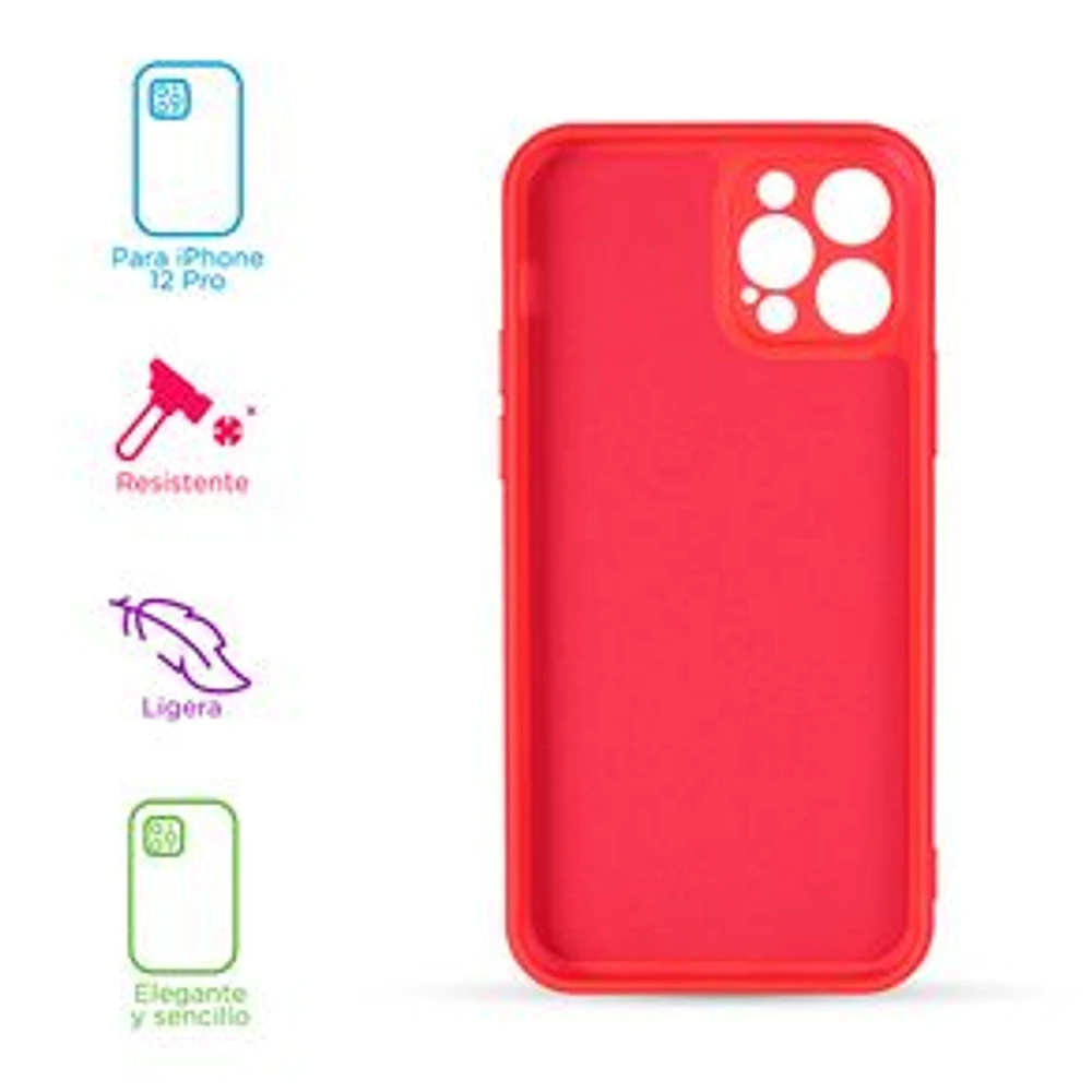 Funda TPU Para Iphone 12 Pro Roja