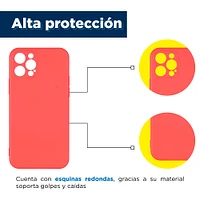 Funda TPU Para Iphone 12 Pro Roja