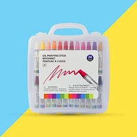 Paquete De Crayones Al Óleo 24  piezas