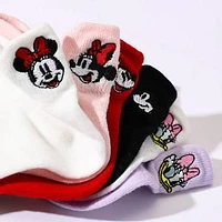 Tines Para Mujer Disney Minnie Mouse 62% Algodón, 34% Poliéster, 3% Elastano, 1% Poliamida Rosas 23-25 2 Pares