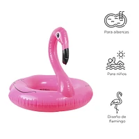 Inflable Para Alberca Flamingo PVC Rosa 60 cm