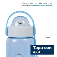 Cilindro We Bare Bears Polar Plástico Azul 600 ml