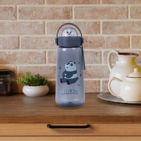 Cilindro We Bare Bears Panda Plástico Negro 600 ml