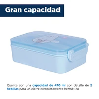 Contenedor De Alimentos We Bare Bears Polar Plástico Azul 470 ml