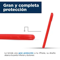 Funda Para IPhone 12 Pro Sintética Roja 15x7.4x1 cm