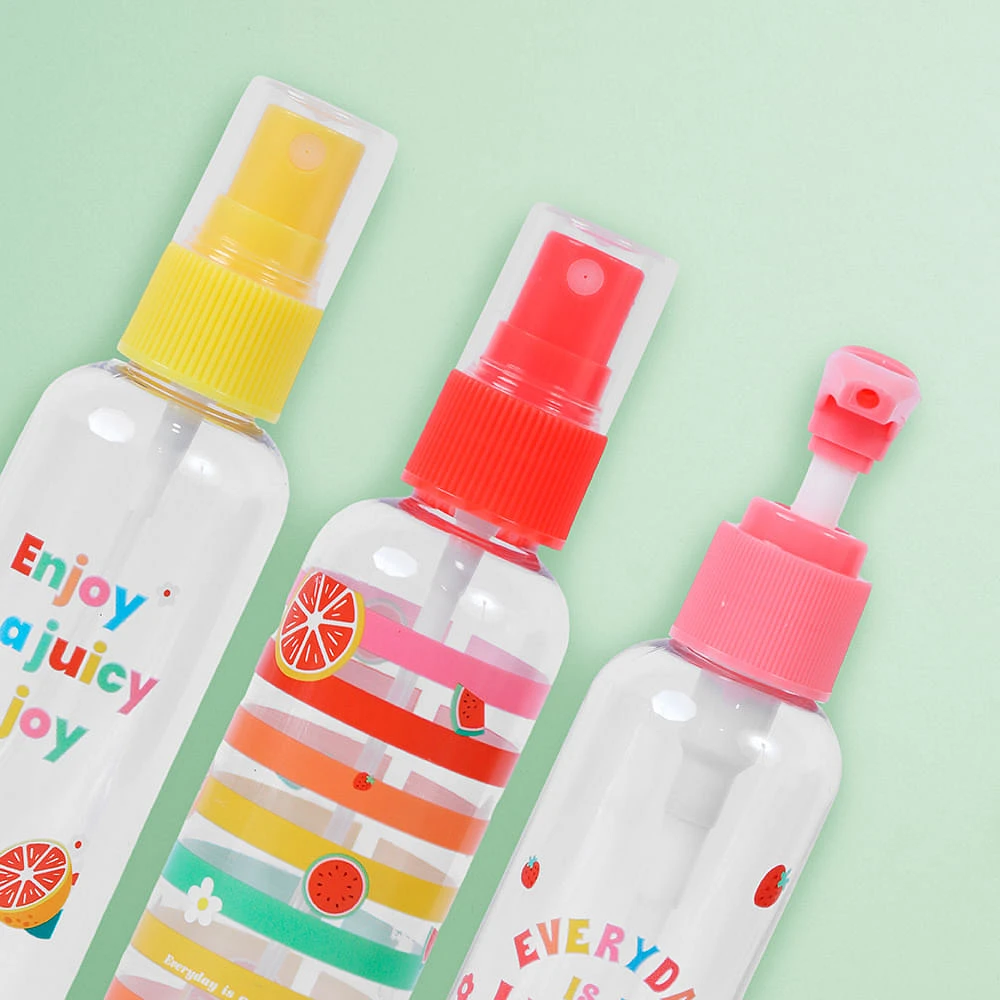 Kit Botellas De Viaje Enjoy A Juicy Joy Plástico 6 Piezas