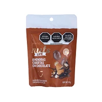 Almendras Cubiertas con Chocolate 80 gr