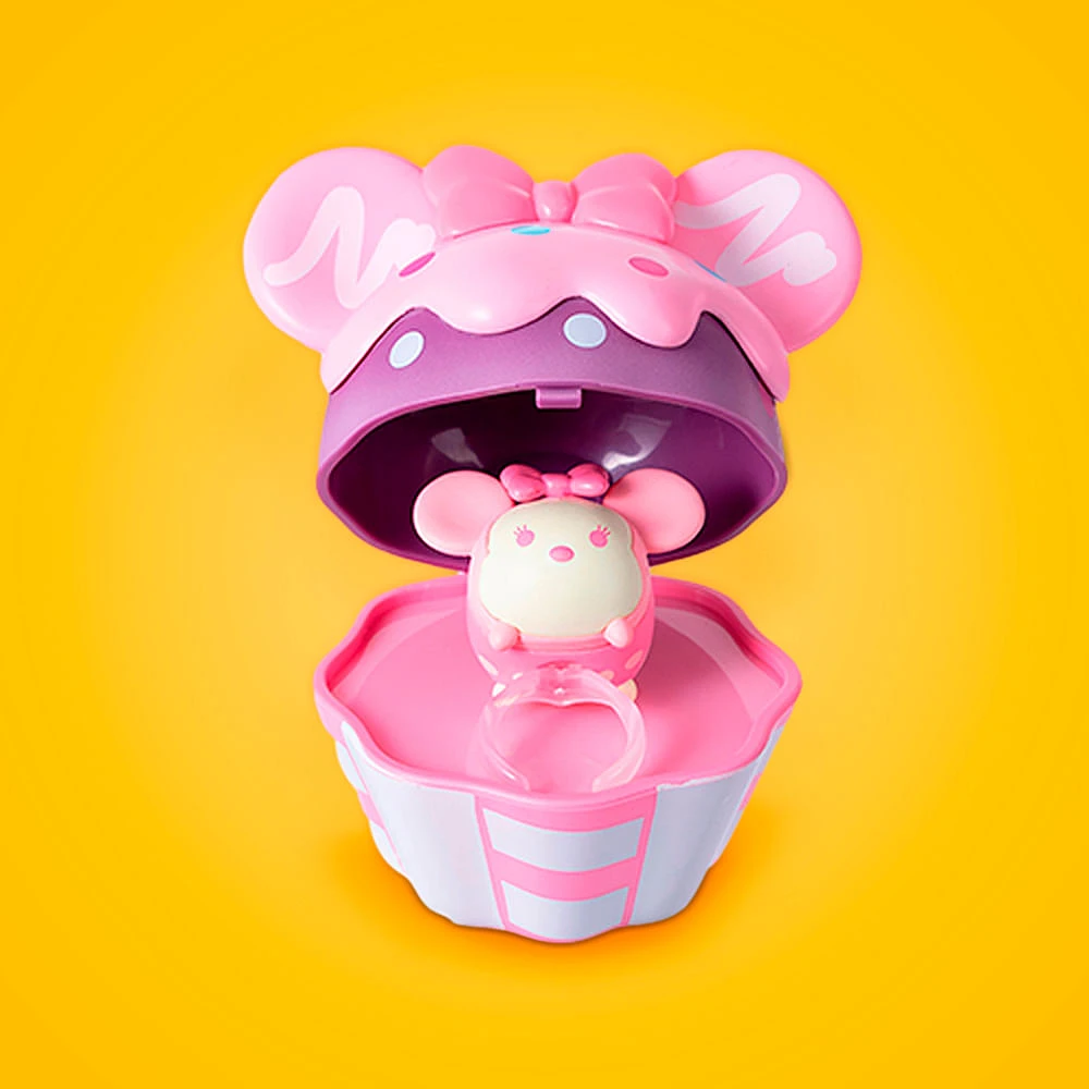 Blind Box Disney Tsum Tsum Cupcake Con Anillo 4x7 cm