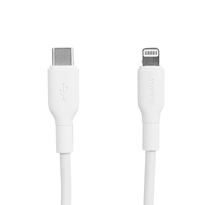 Cable De Carga Rápida Y Datos USB A Lightning Gris 1 m