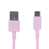 Cable De Carga Rápida Y Datos USB A Tipo C Rosa 1 m