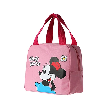Lonchera Disney Minnie Mouse 100% Poliéster Rosa 22x14x20 cm