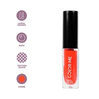 Lápiz Labial Liquido Color Me Mate Cobre 2.7 gr