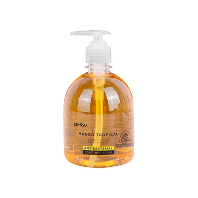 Jabón Líquido Antibacterial Amarillo 500 ml Mango