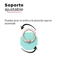 Set De Soporte Para Celular Blanco, Verde 2 Piezas