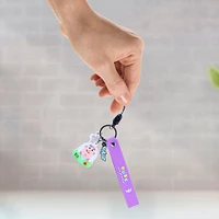 Accesorio Decorativo Para Celular Toy Story Buzz Lightyear Disney Silicona Morado 15 cm