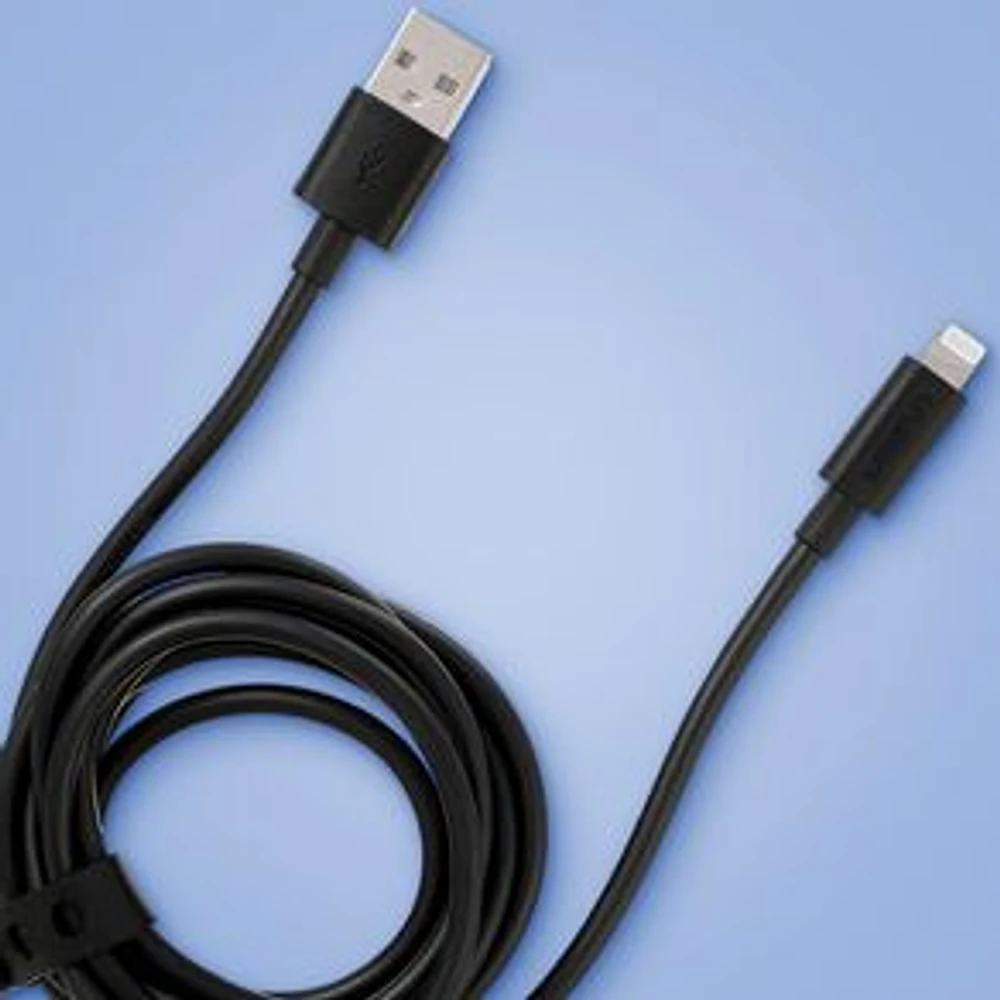 Cable De Carga USB a Lightning Negro 2M