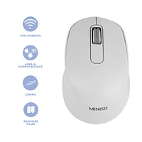 Mouse Inalámbrico Modelo E71 Blanco