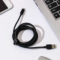 Cable De Carga USB a Lightning Negro 2M