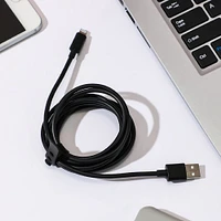 Cable De Carga USB a Lightning Negro 2M