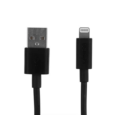 Cable De Carga USB a Lightning Negro 2M