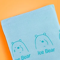 Toalla De Baño We Bare Bears Polar Microfibra Verde 140x70 cm