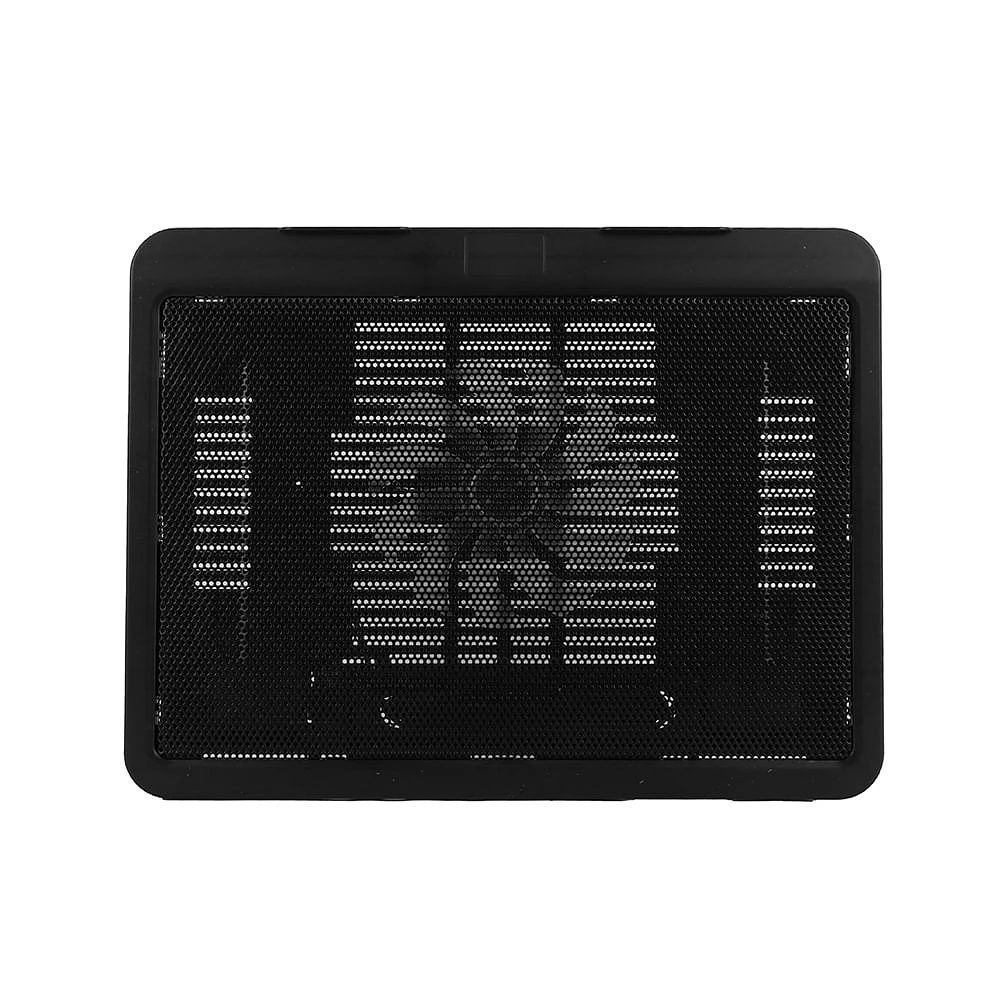 Ventilador Para Laptop De Enfriamiento Sintético Negro 33x25x2.6 cm