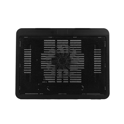 Ventilador Para Laptop De Enfriamiento Sintético Negro 33x25x2.6 cm