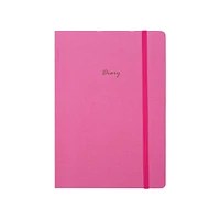 Cuaderno Estampado Planner Mensual Rosa 160 Hojas