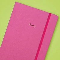 Cuaderno Estampado Planner Mensual Rosa 160 Hojas