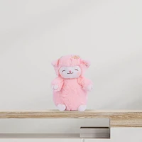 Peluche Miniso Corderito Felpa Rosa 17x27 cm