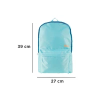 Mochila Casual Candy Color 100% Poliéster Azul Cielo 39x27x13 cm