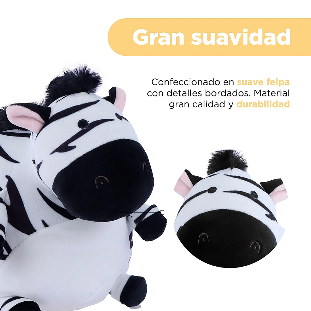 Peluche Miniso Cebra Felpa 22x30 cm