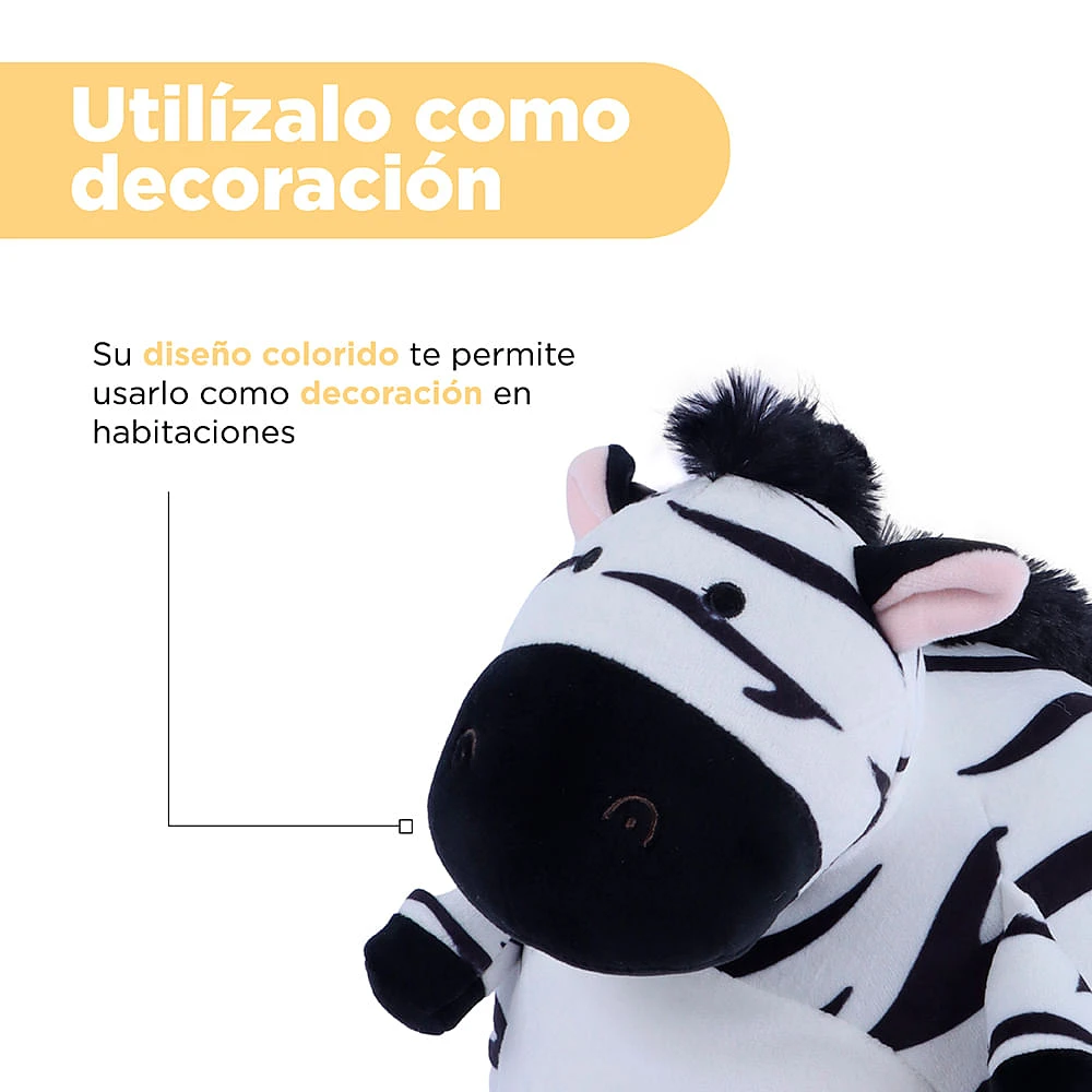 Peluche Miniso Cebra Felpa 22x30 cm