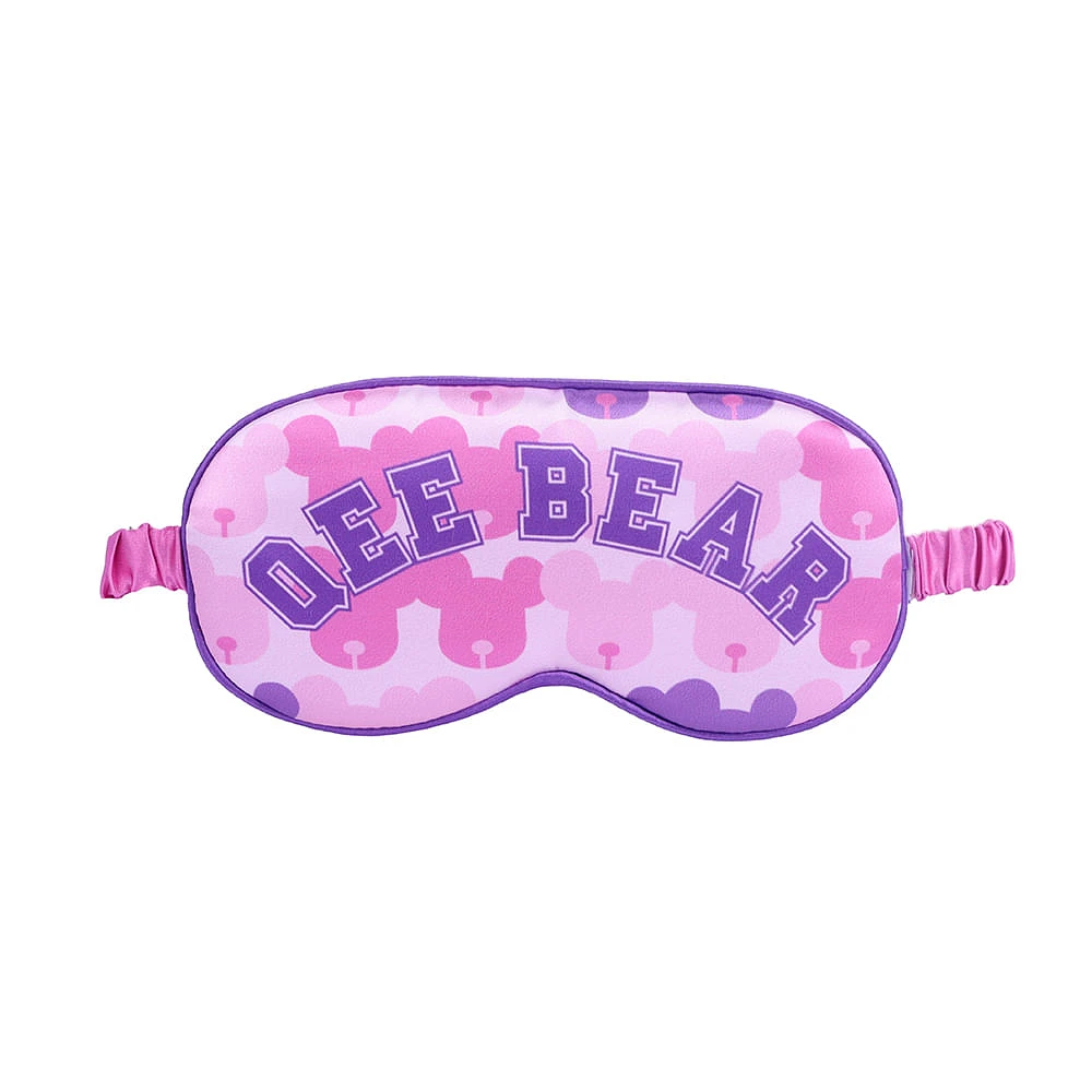 Antifaz Para Dormir Qee Bear 95% Poliéster, 5% Elastano Azul 20x10 cm