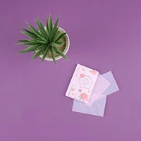 Paquete De Pañuelos Limpieza Facial 5.8x8.9 cm Rosas 50 Piezas