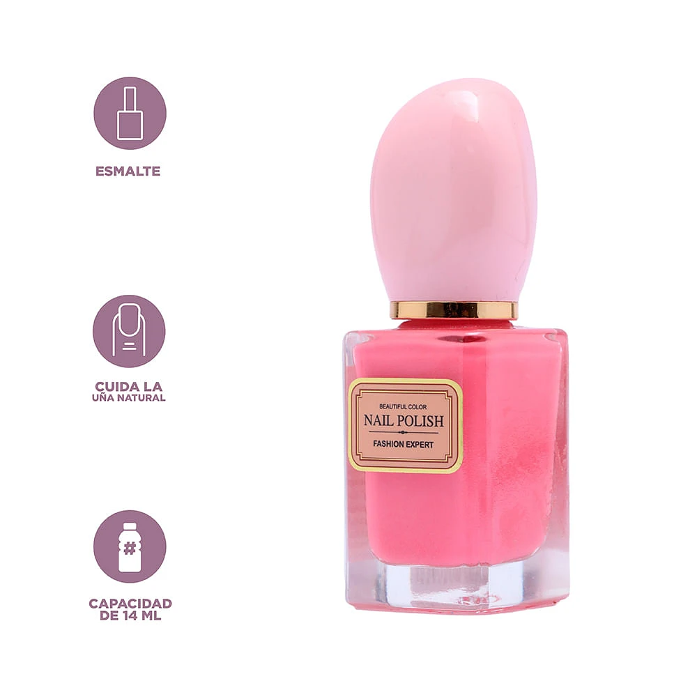 Esmalte Para Uñas Rosa Mexicano 14 ml