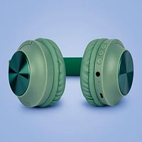 Audífonos De Diadema Inalámbricos Verdes
