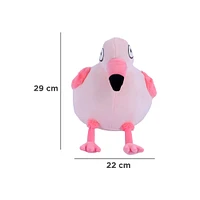 Peluche Miniso Flamingo Felpa Rosa 22x29 cm