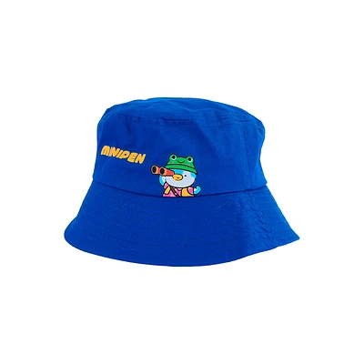 Sombrero De Copa Para Niño MiniPen Mini Family Safari 100% Algodón Azul 52 cm