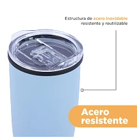 Termo Con Tapa Acero Inoxidable