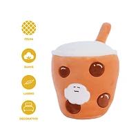 Peluche Miniso Café Con Leche Guji Guji Felpa 25x25 cm